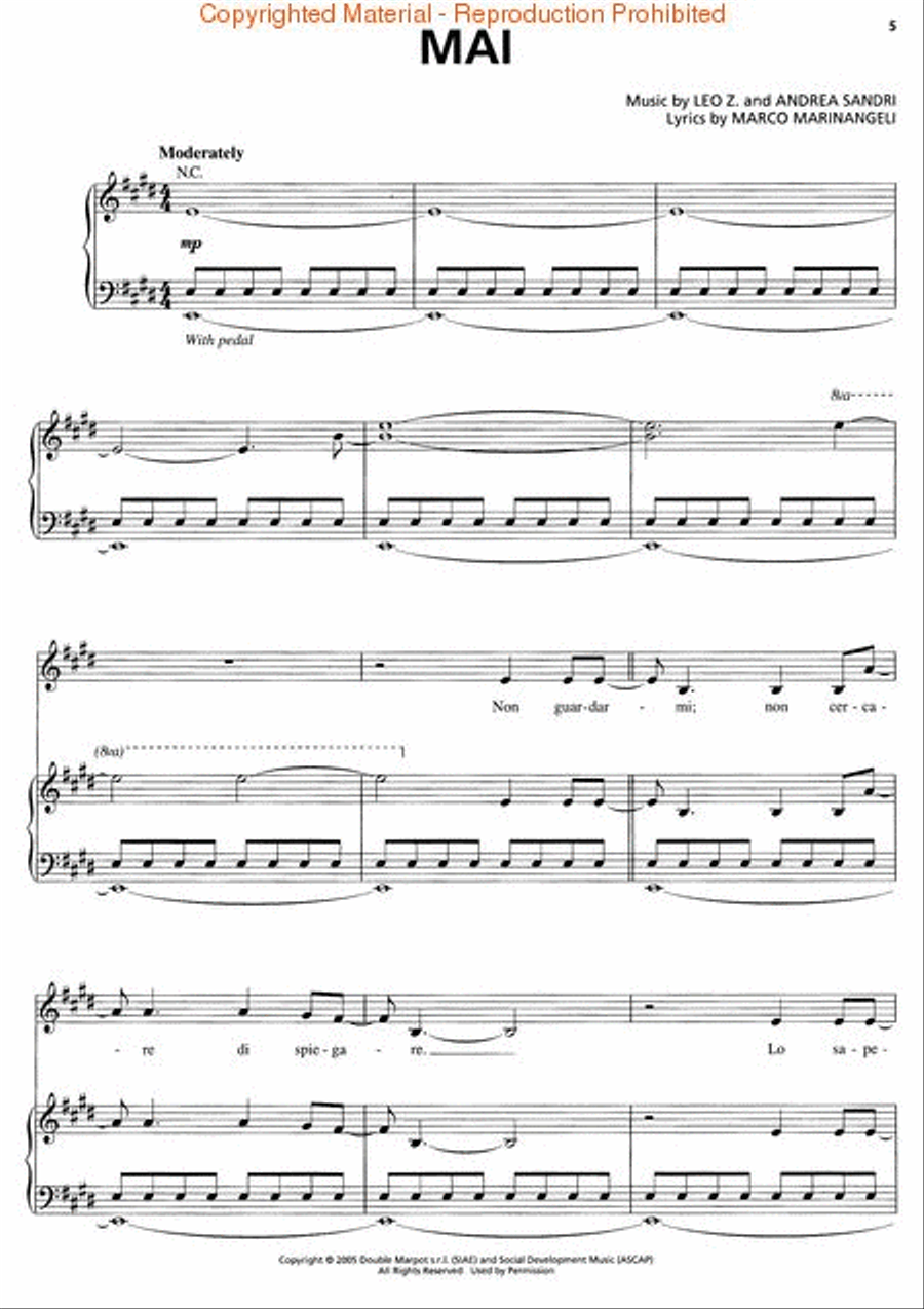 Awake Piano, Vocal, Guitar scores gallery preview page 2