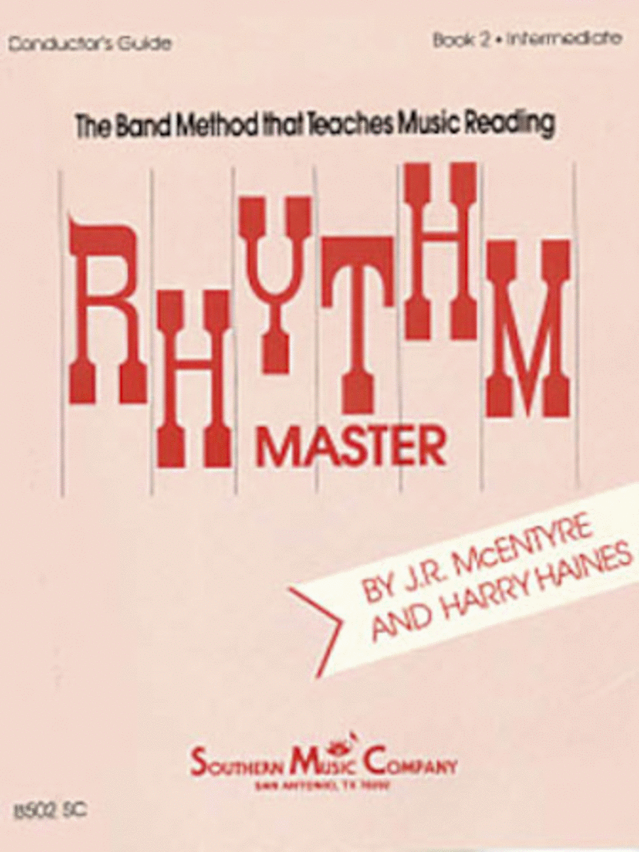 Rhythm Master - Book 2 (Intermediate) Concert Band Methods scores gallery preview page 1