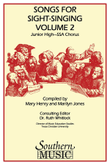 Songs for Sight Singing – Volume 2