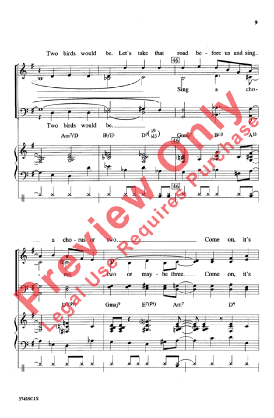 Sleigh Ride Sleigh Ride 4-Part scores gallery preview page 9