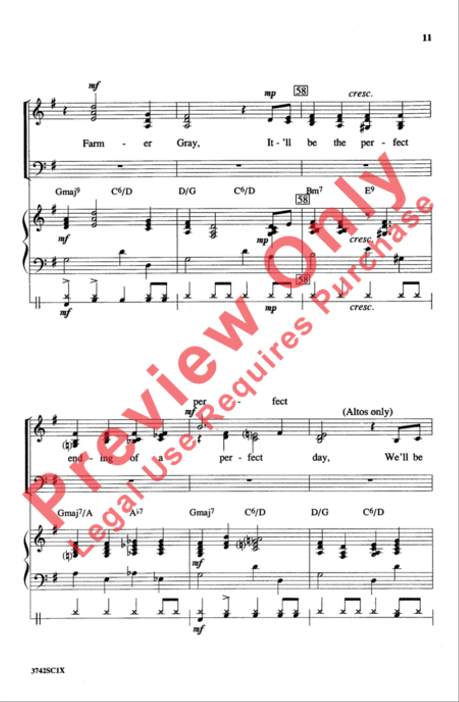 Sleigh Ride Sleigh Ride 4-Part scores gallery preview page 11