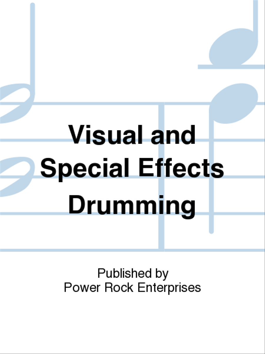 Visual and Special Effects Drumming Drum Set scores gallery preview page 1