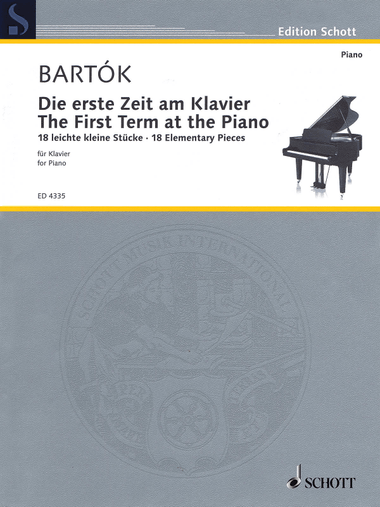 The First Term at the Piano – 18 Elementary Pieces
