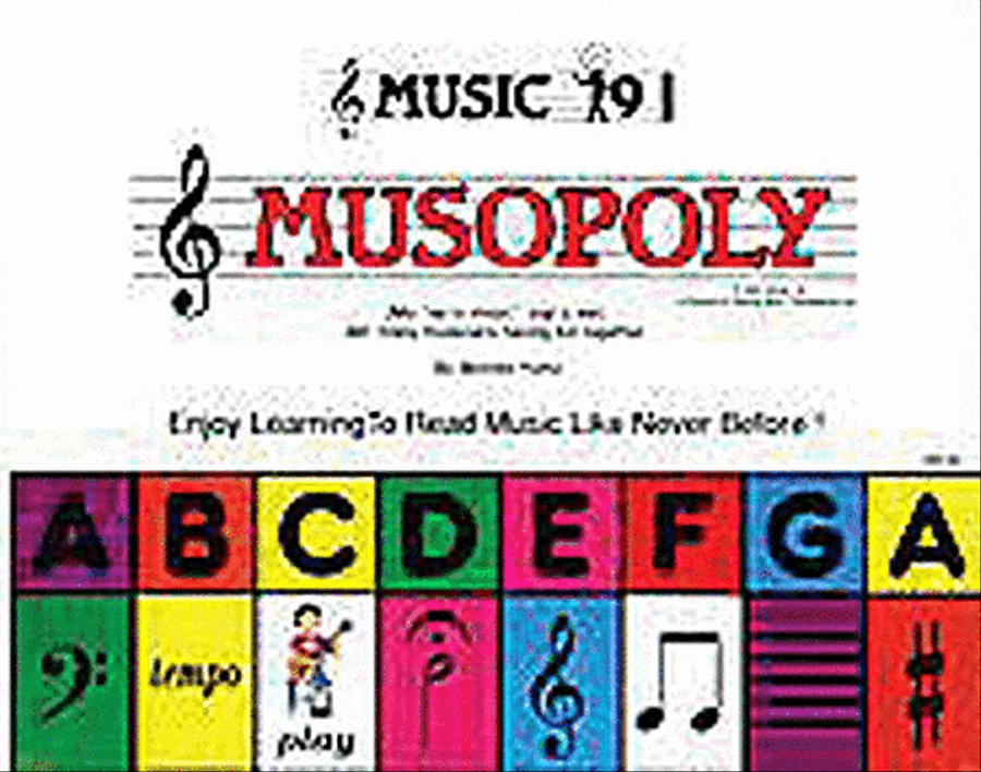 Musopoly Classroom Materials scores gallery preview page 1