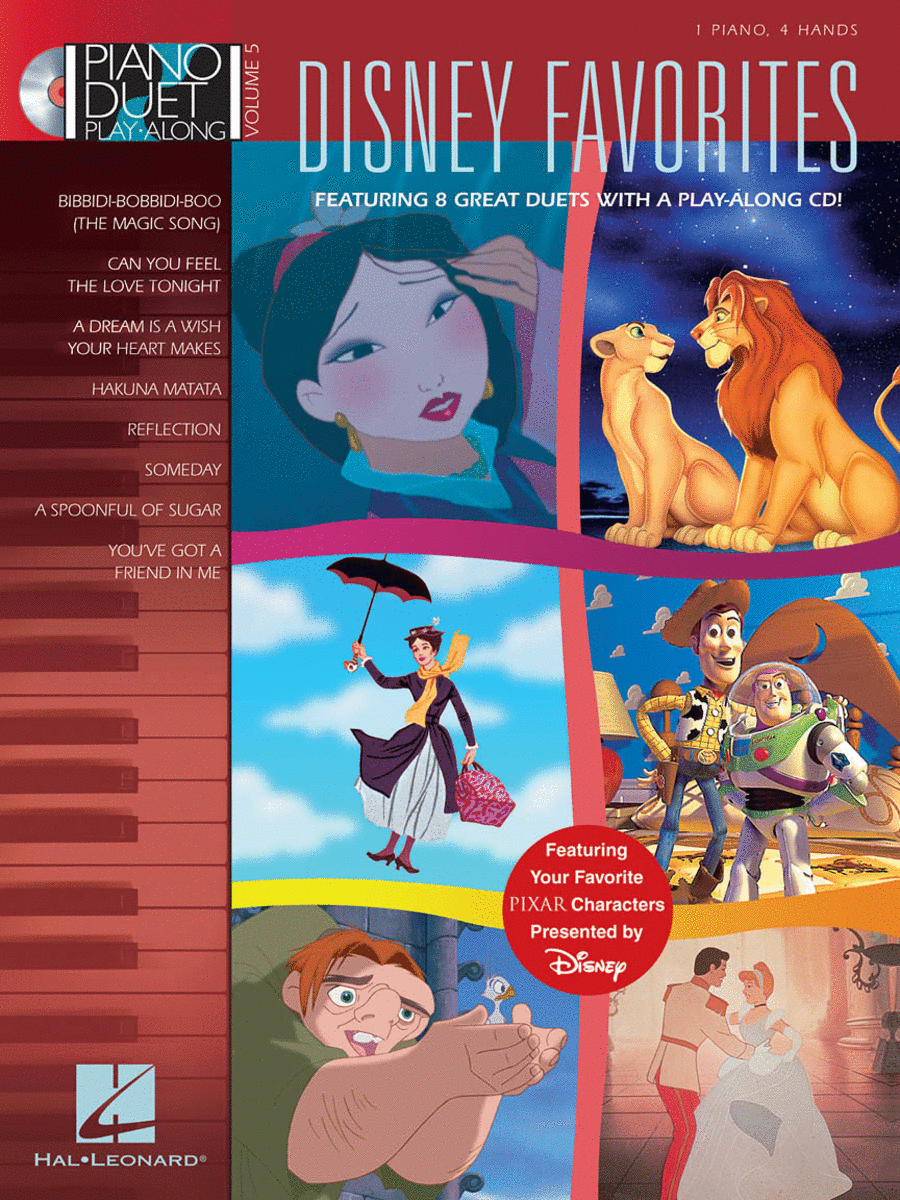 Disney Favorites Disney Favorites 1 Piano, 4-Hands scores gallery preview page 1