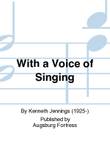 With a Voice of Singing