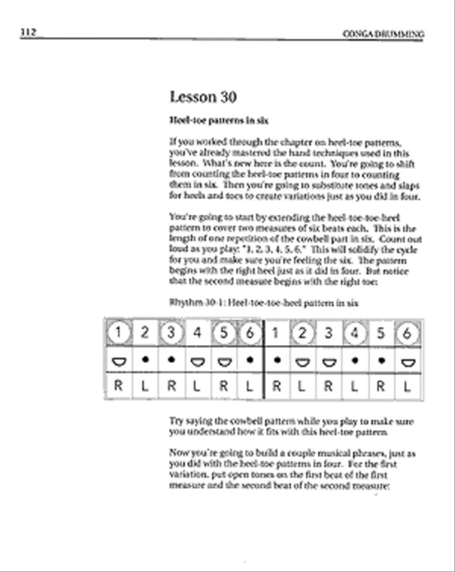Conga Drumming: A Beginner's Guide to Playing With Time Drums scores gallery preview page 3