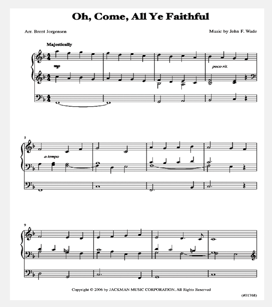 The New Organist - Christmas Preludes Organ scores gallery preview page 2