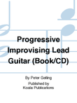 Progressive Improvising Lead Guitar (Book/CD) mini preview