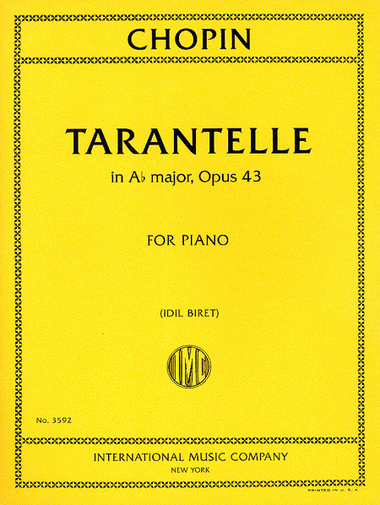 Tarantelle in Ab Major, Opus 43