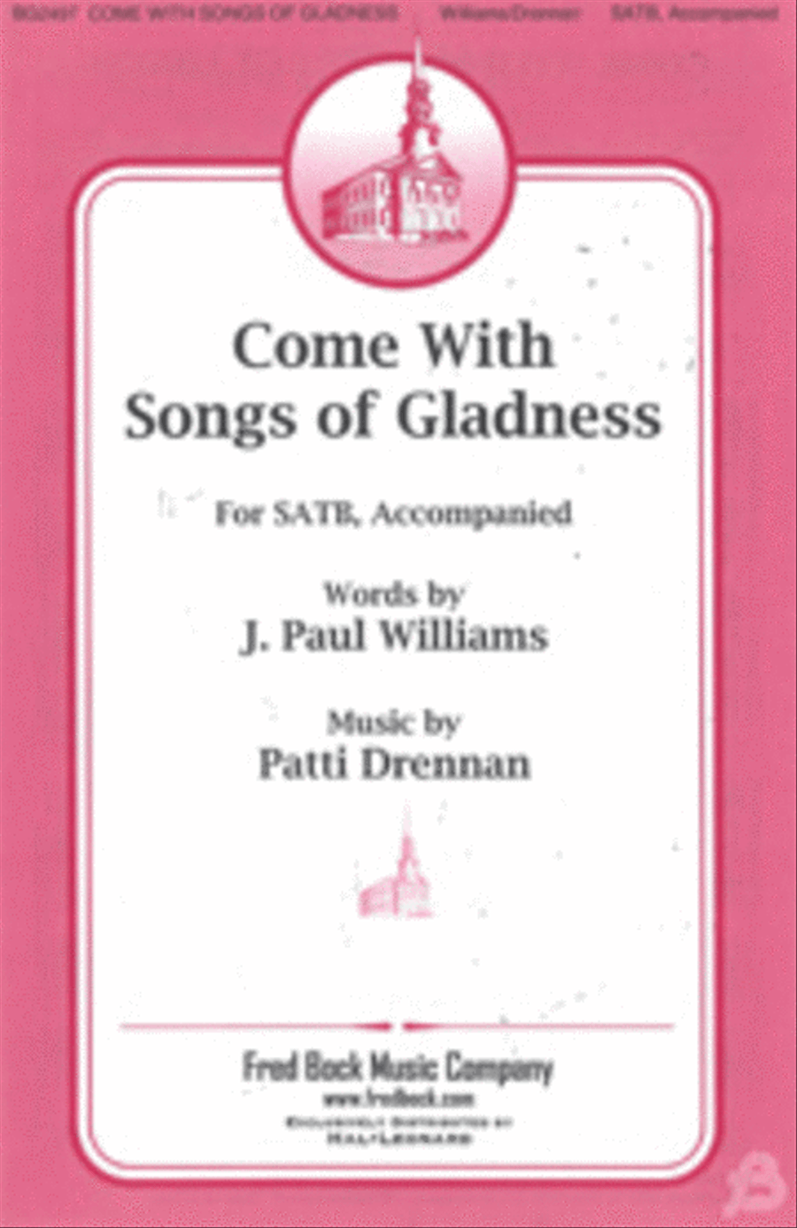 Come with Songs of Gladness 4-Part scores gallery preview page 1