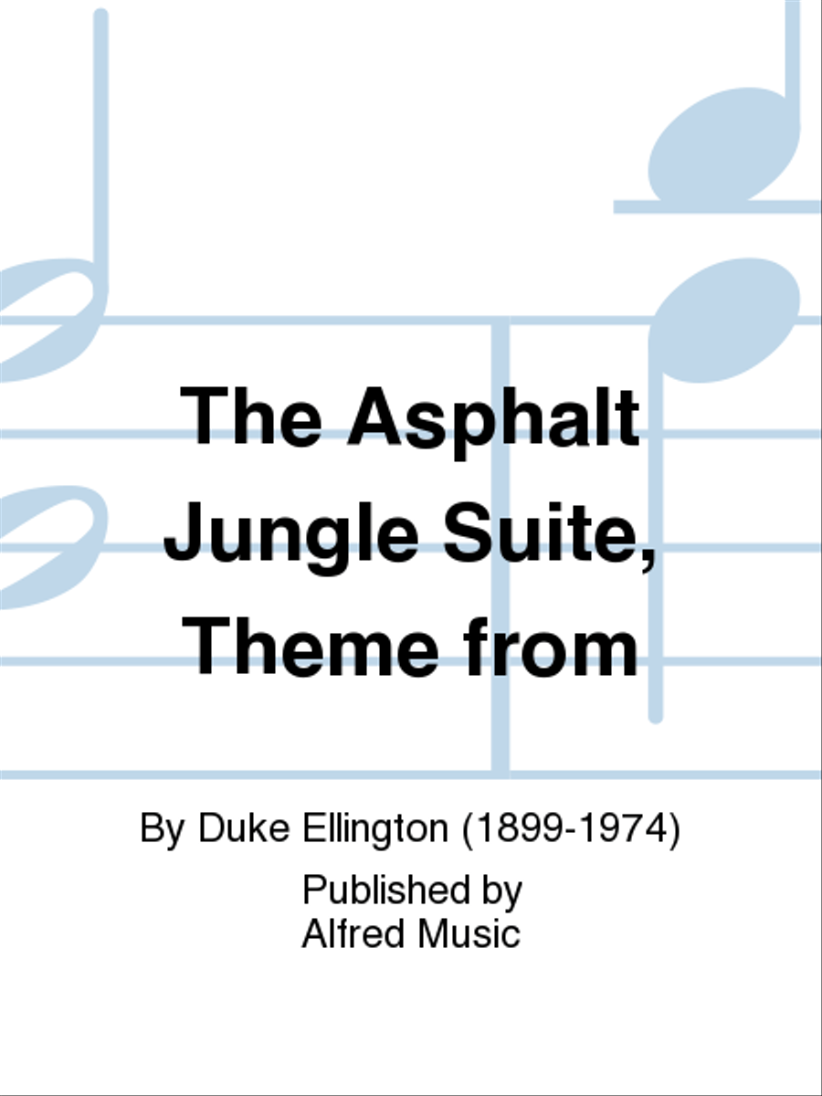 The Asphalt Jungle Suite, Theme from Jazz Ensemble scores gallery preview page 1