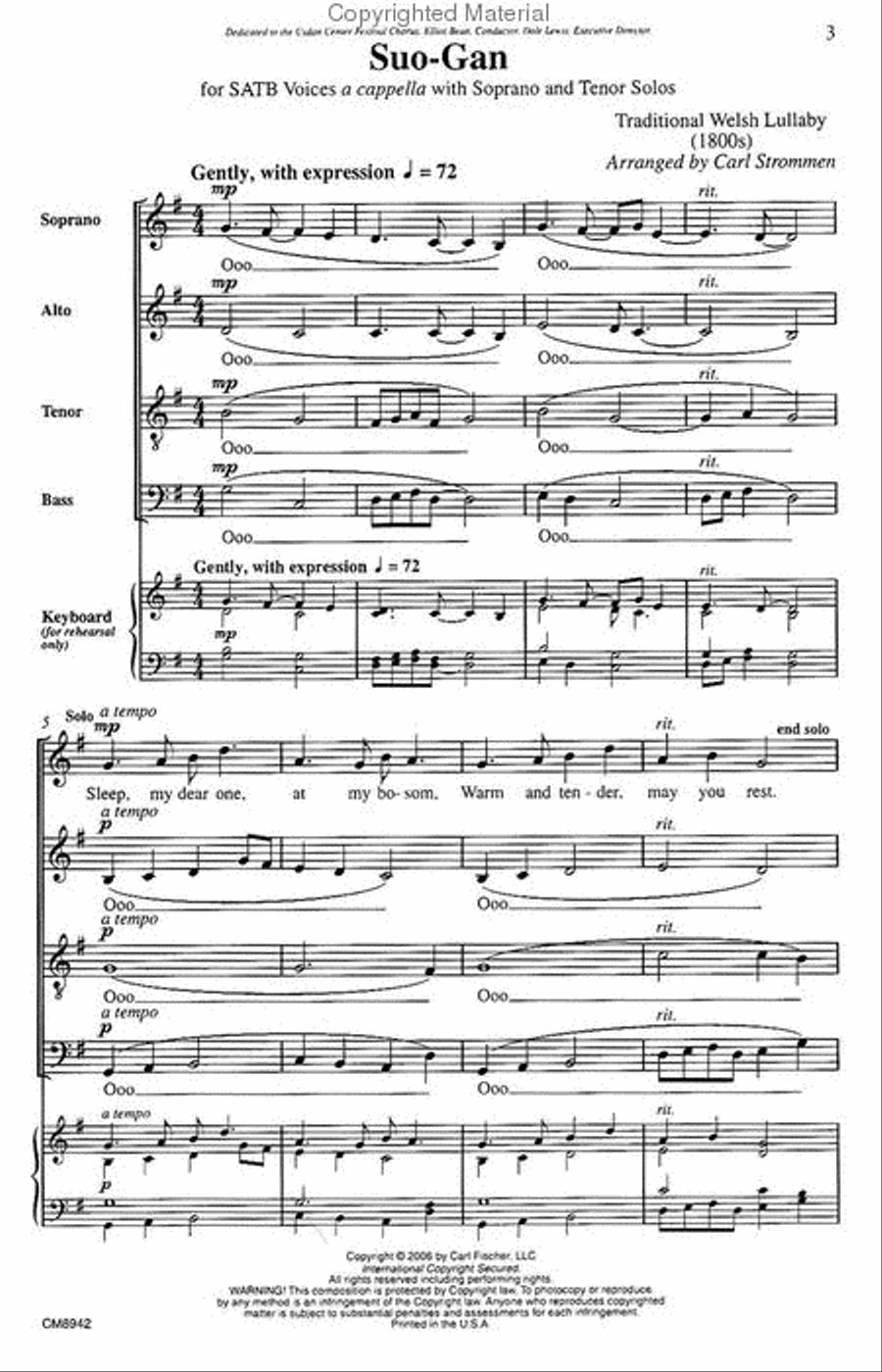 Suo-Gan Suo-Gan SSAATB scores gallery preview page 2