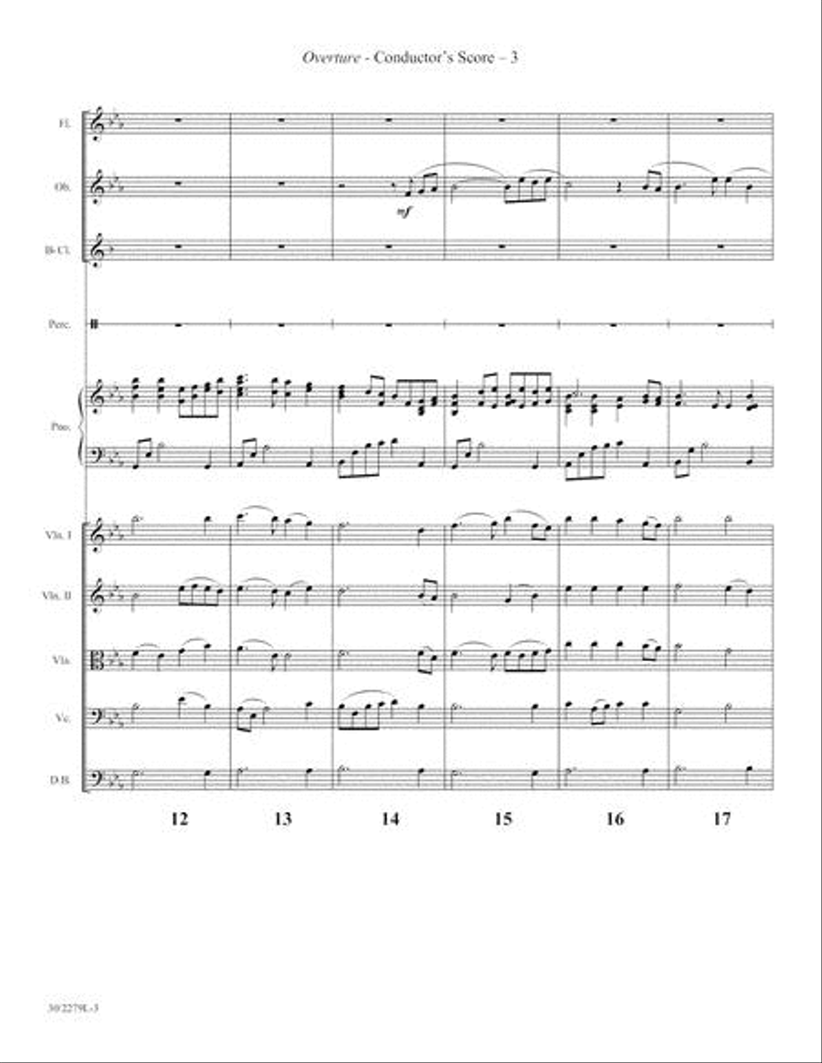 The Living Light - Small Orchestra Score and Parts Choir scores gallery preview page 4