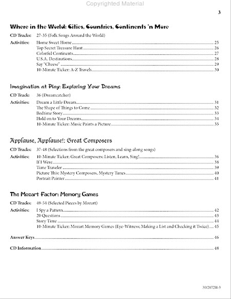 10 Minutes to Go CD scores gallery preview page 3