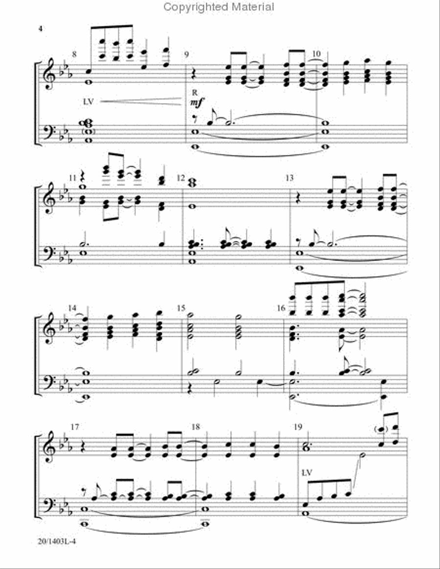 Be Still and Know 5-Octaves scores gallery preview page 3