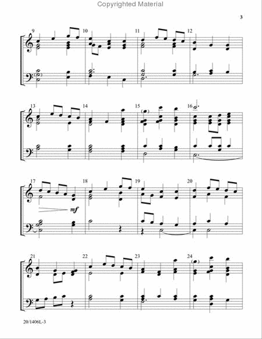 With Praise and High Thanksgiving 3-Octaves scores gallery preview page 3