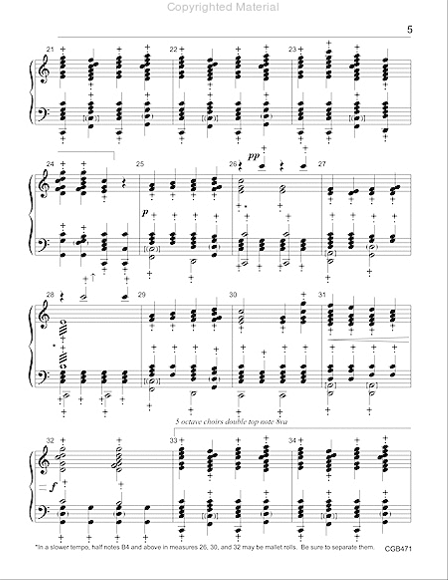 A Merry Heart 5-Octaves scores gallery preview page 4