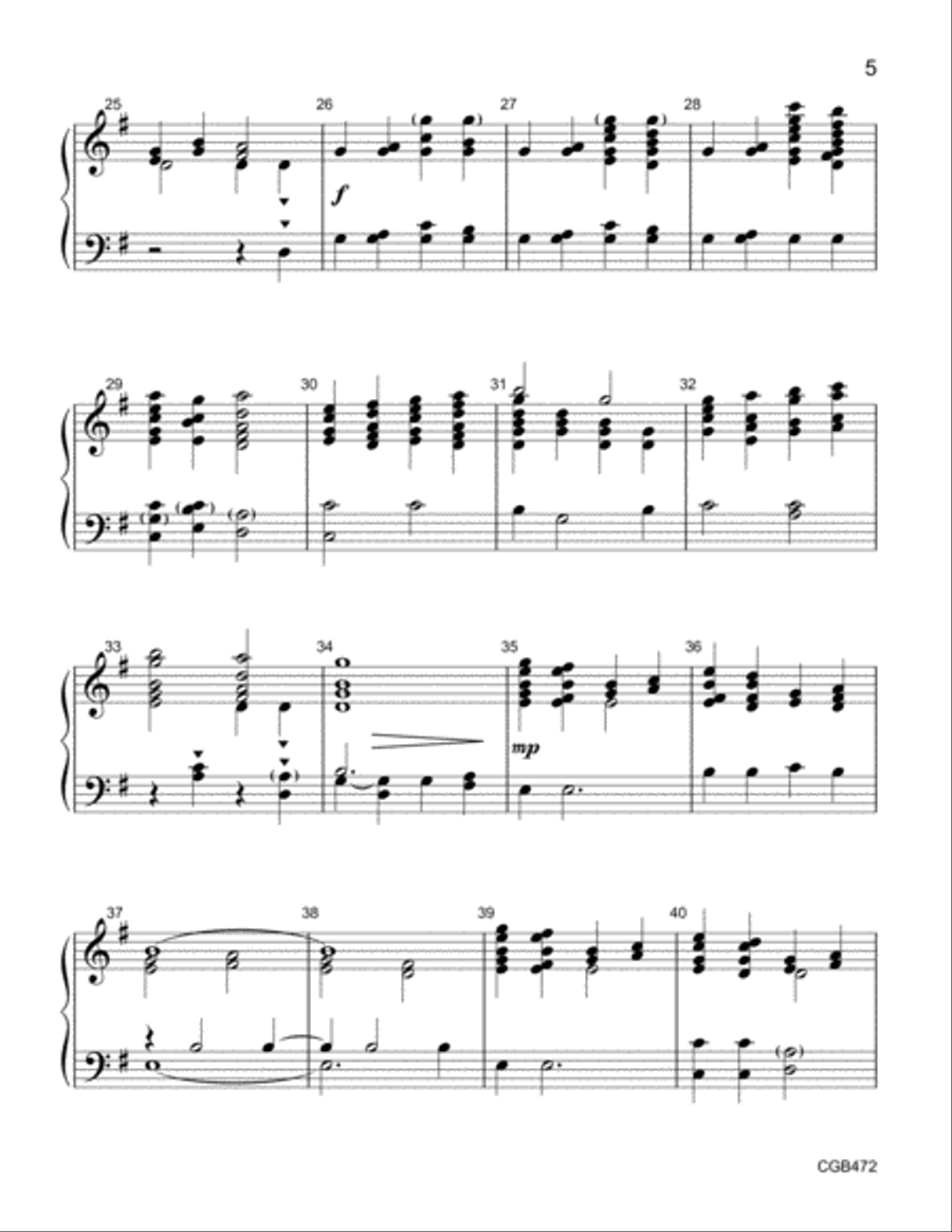Jubilee! 3-Octaves scores gallery preview page 4