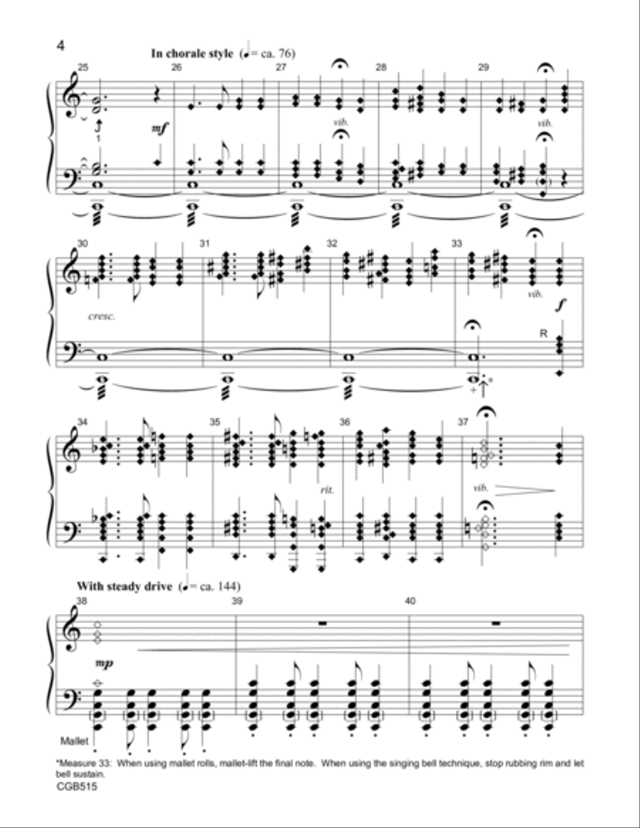Eternal Father, Strong to Save 6-Octaves scores gallery preview page 4