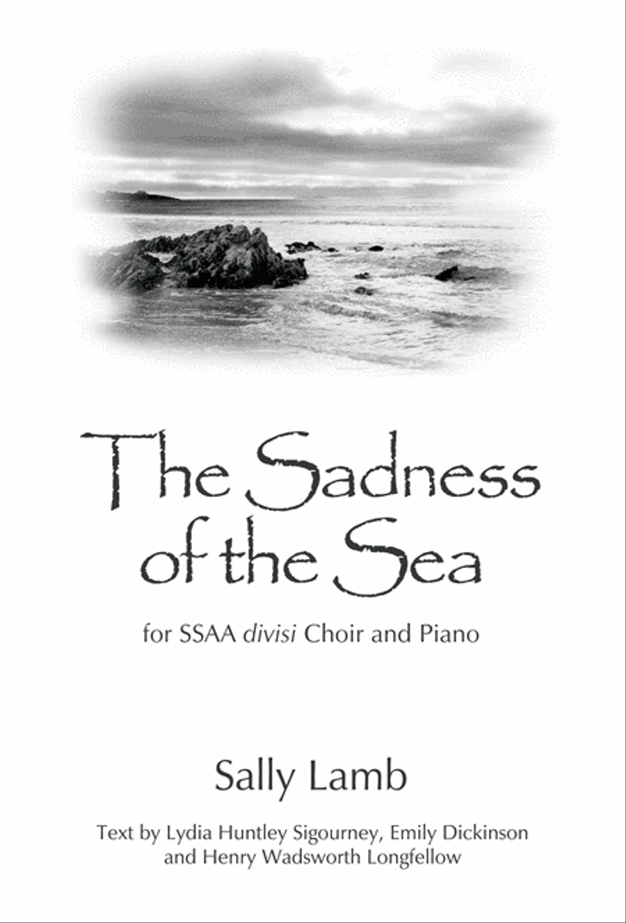 The Sadness of the Sea The Sadness of the Sea Choir scores gallery preview page 2