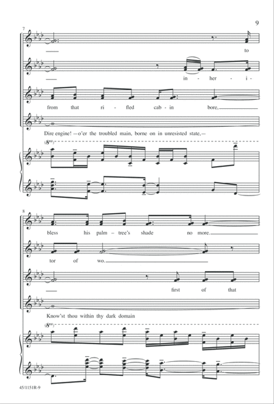The Sadness of the Sea The Sadness of the Sea Choir scores gallery preview page 12