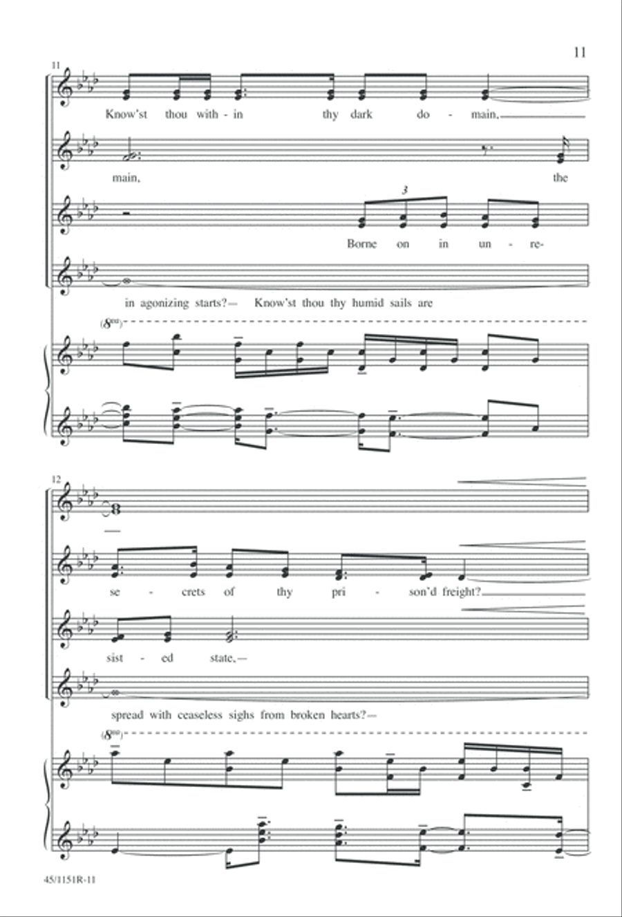 The Sadness of the Sea The Sadness of the Sea Choir scores gallery preview page 14