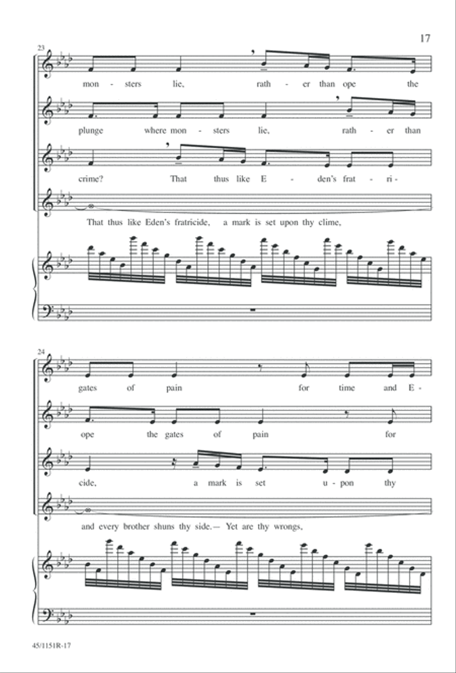 The Sadness of the Sea The Sadness of the Sea Choir scores gallery preview page 20