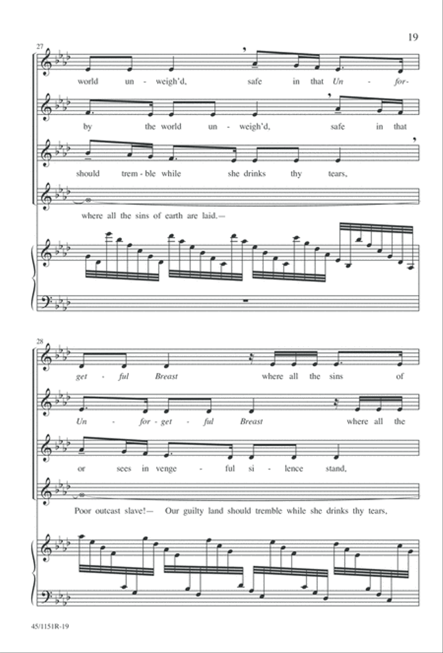 The Sadness of the Sea The Sadness of the Sea Choir scores gallery preview page 22