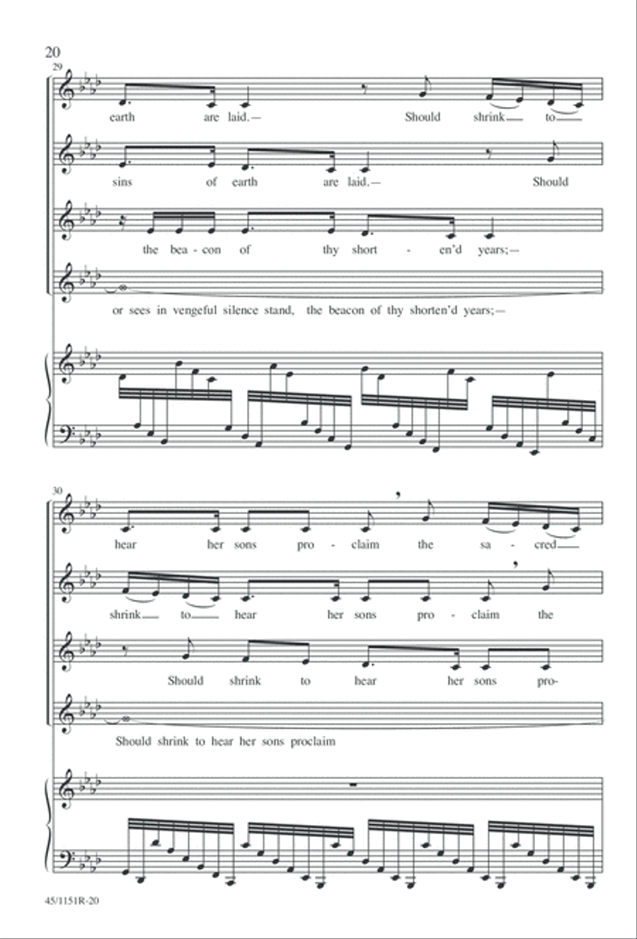 The Sadness of the Sea The Sadness of the Sea Choir scores gallery preview page 23