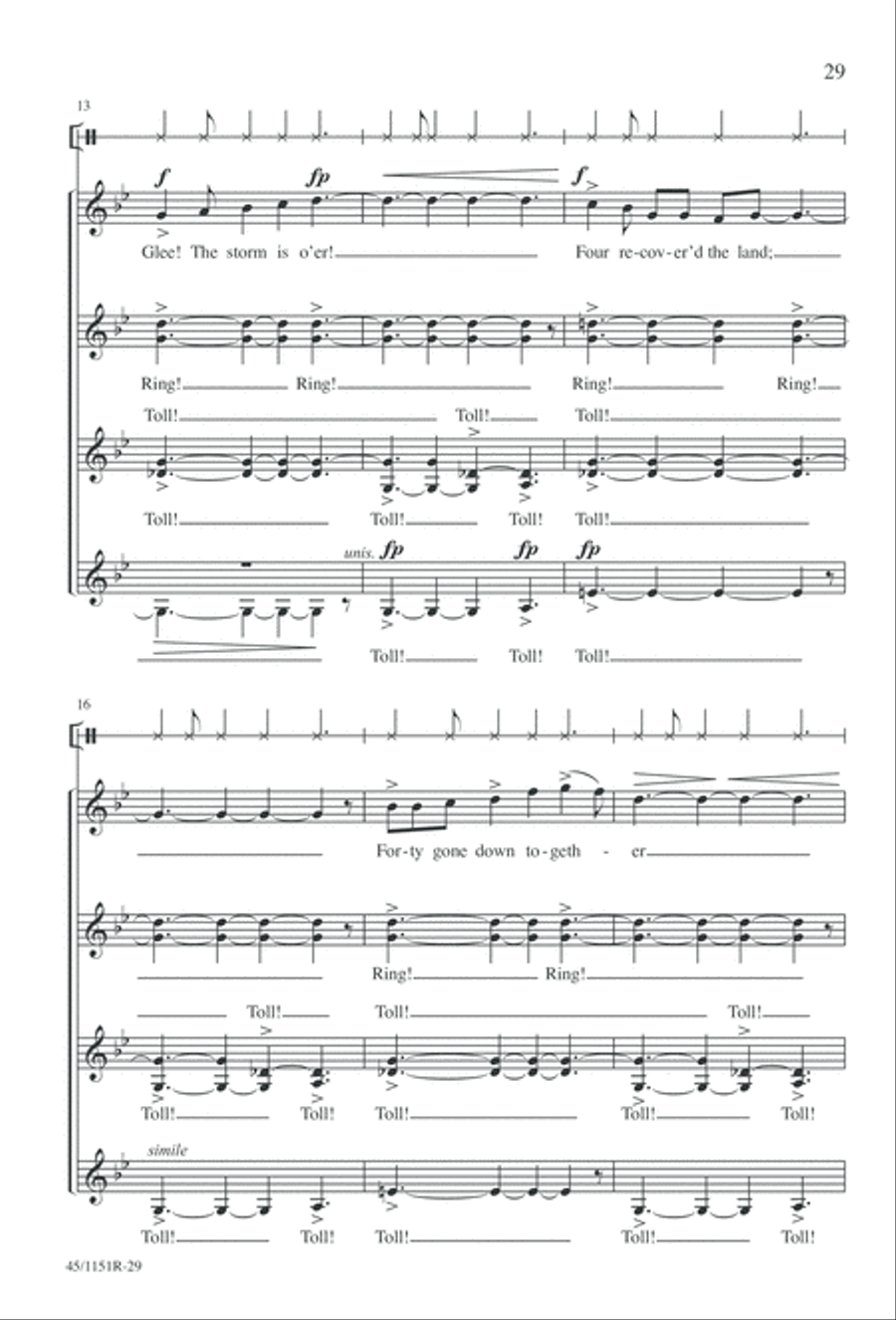 The Sadness of the Sea The Sadness of the Sea Choir scores gallery preview page 32