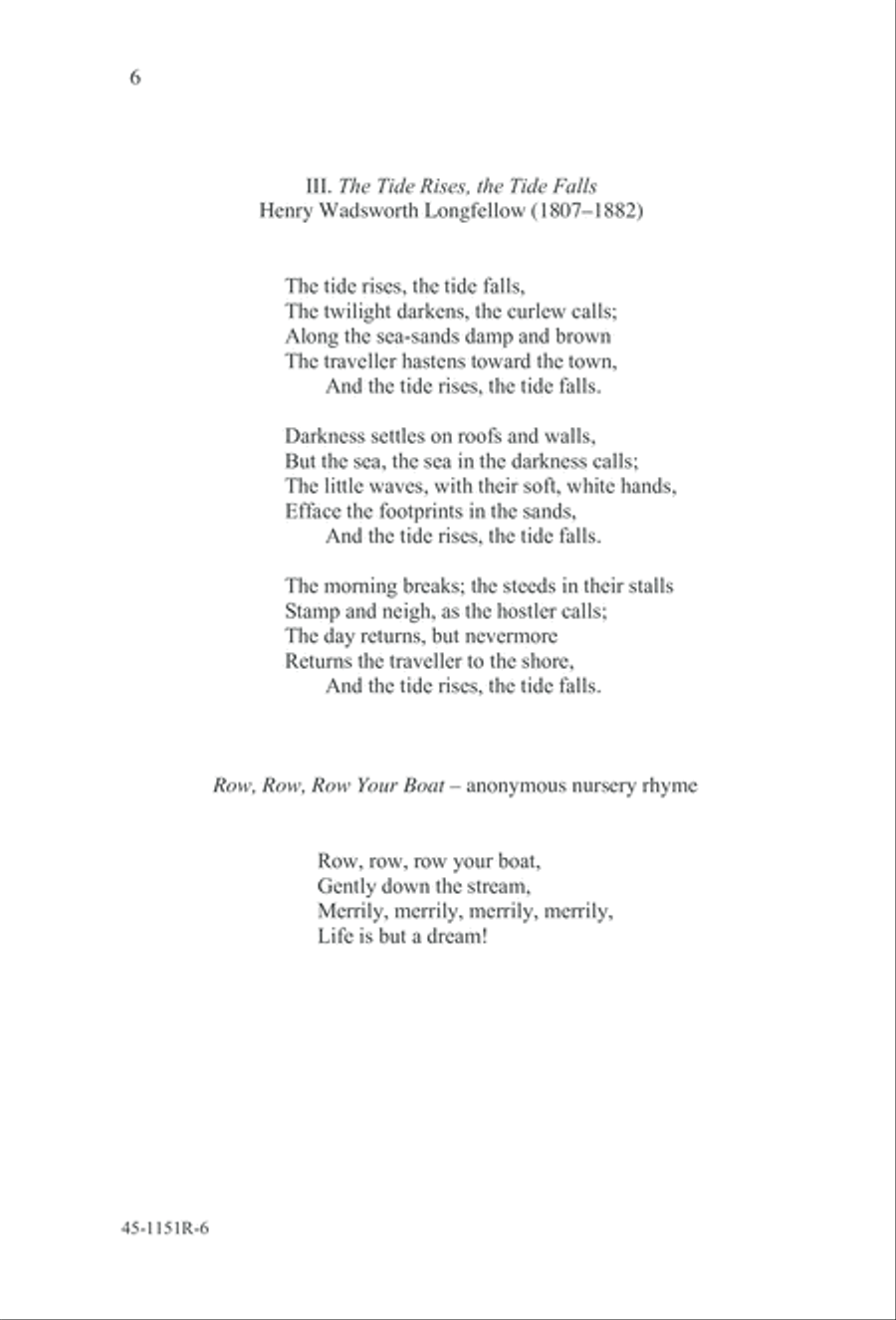 The Sadness of the Sea The Sadness of the Sea Choir scores gallery preview page 9
