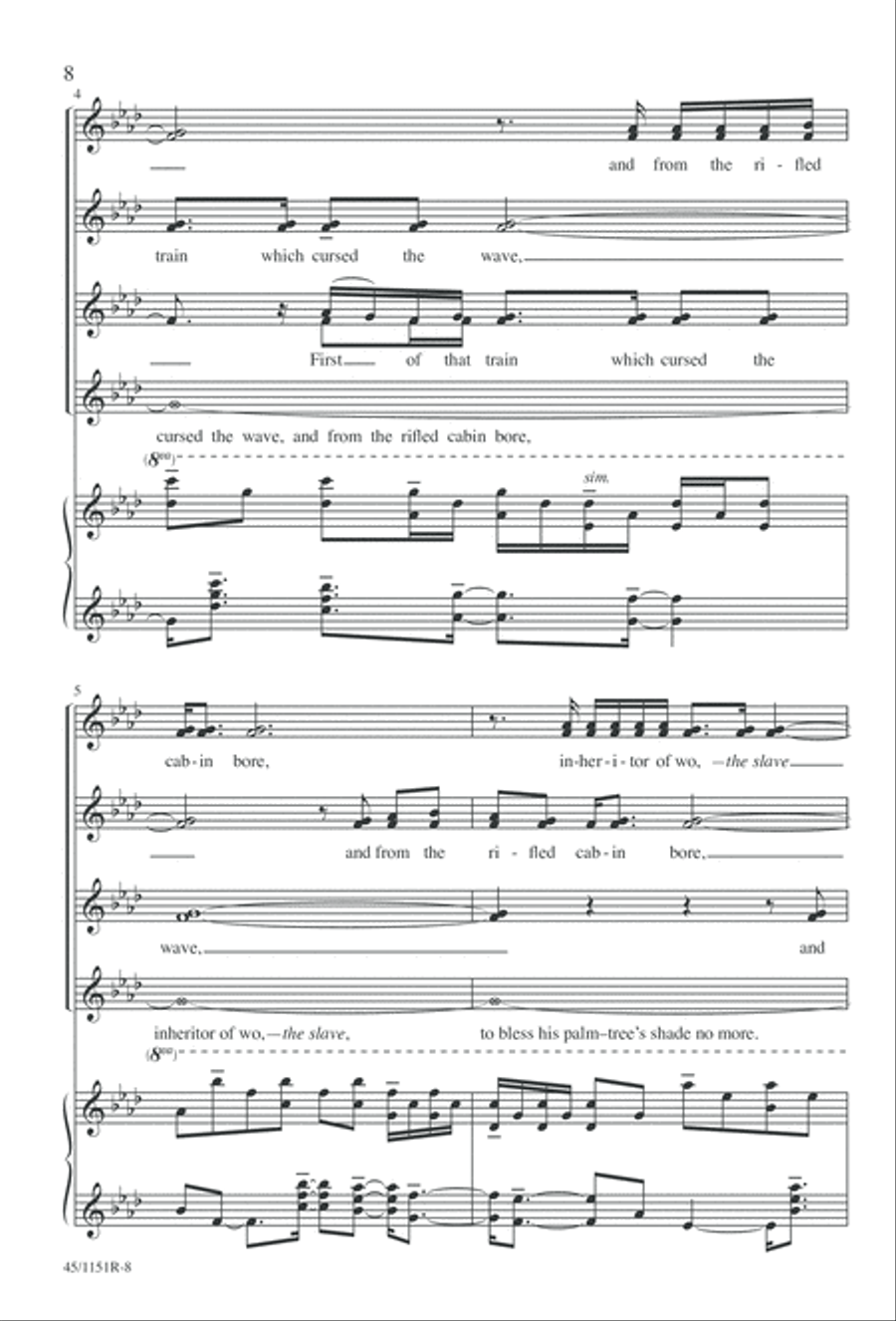 The Sadness of the Sea The Sadness of the Sea Choir scores gallery preview page 11
