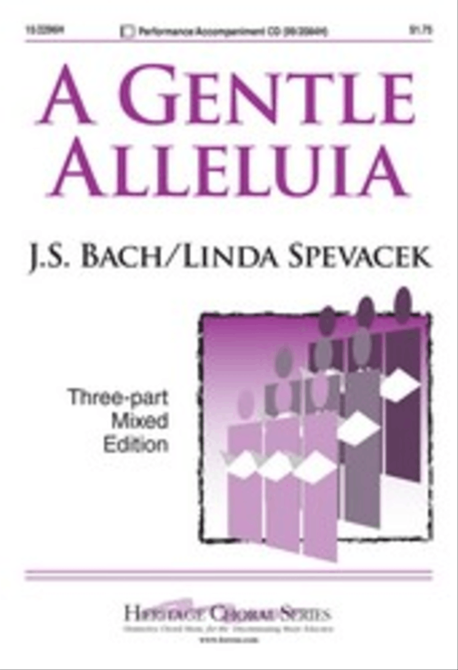 A Gentle Alleluia A Gentle Alleluia 3-Part scores gallery preview page 1