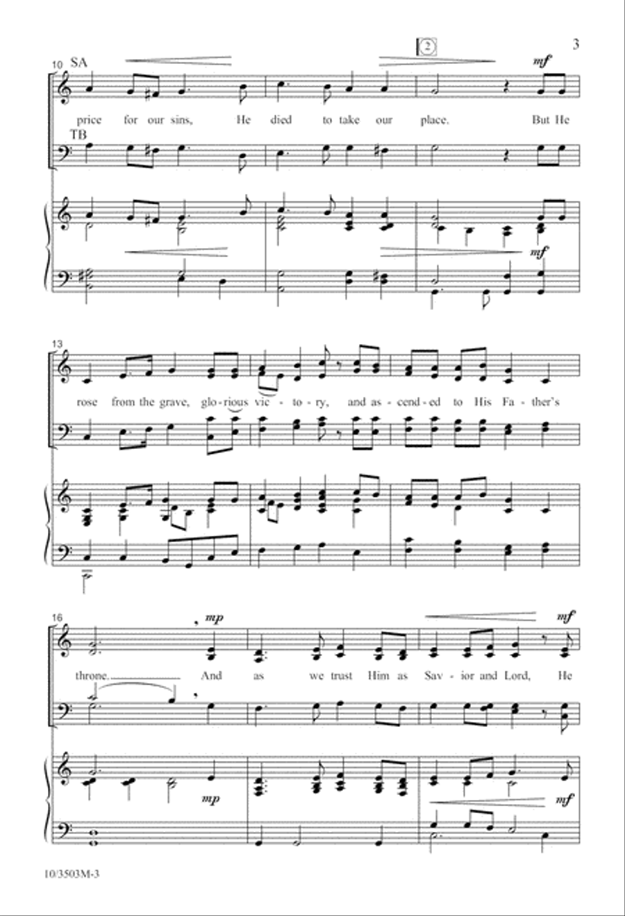 Christ in Us, the Hope of Glory SSATB scores gallery preview page 4