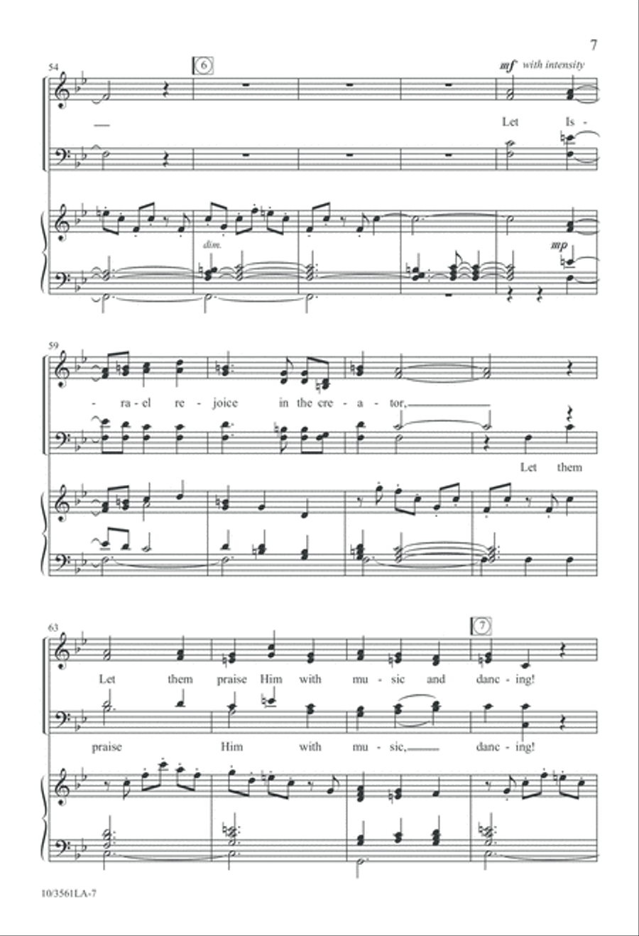 The High Praises of God The High Praises of God 4-Part scores gallery preview page 8