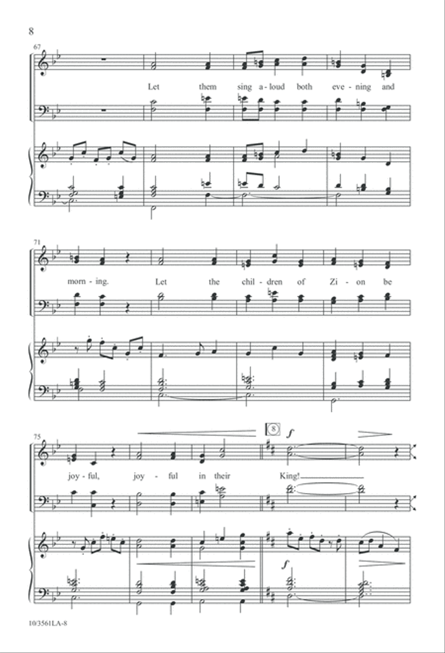 The High Praises of God The High Praises of God 4-Part scores gallery preview page 9