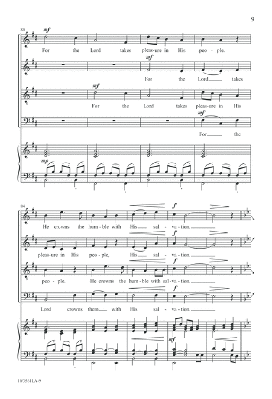 The High Praises of God The High Praises of God 4-Part scores gallery preview page 10