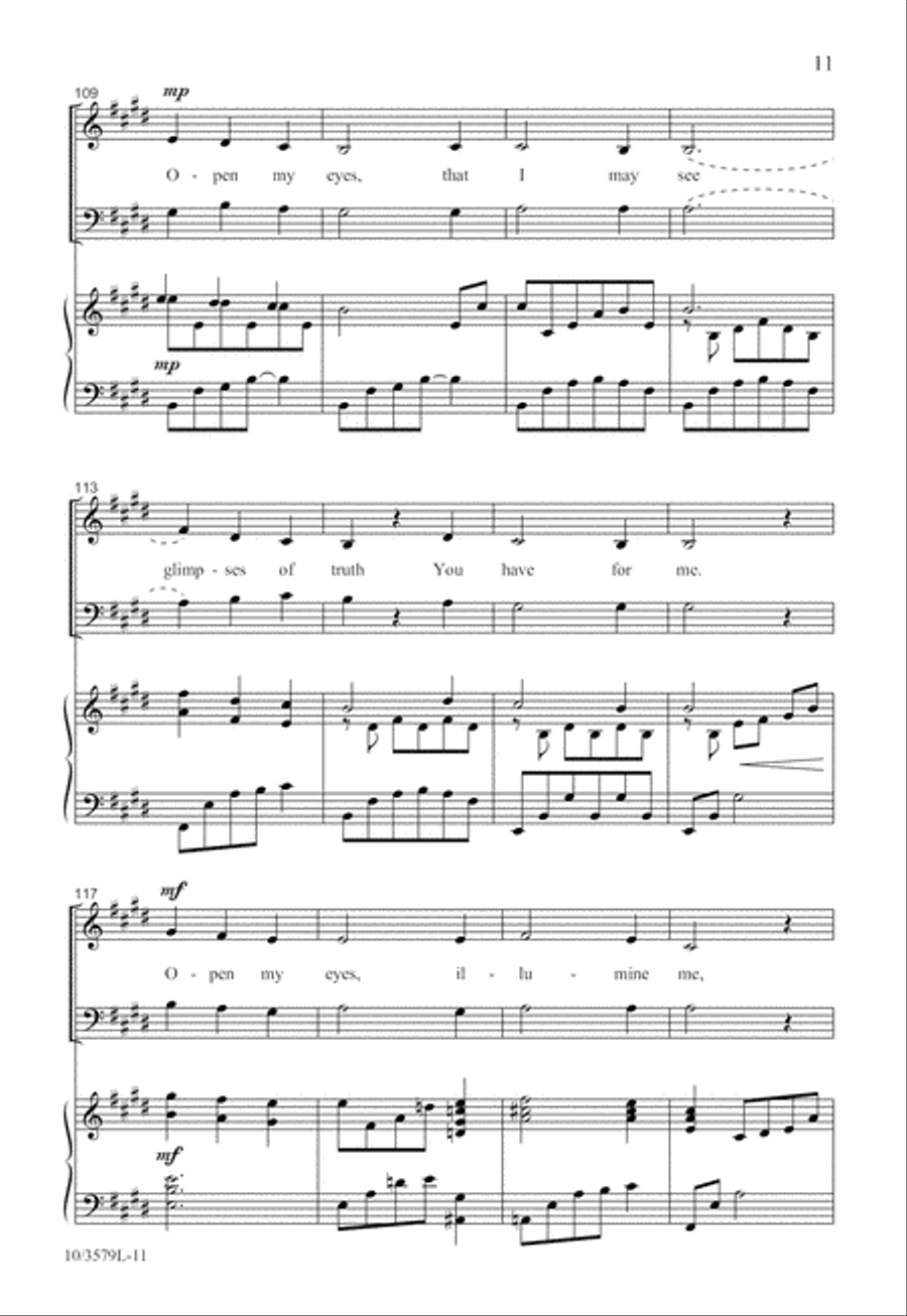 Unseen Blessings Unseen Blessings 4-Part scores gallery preview page 12
