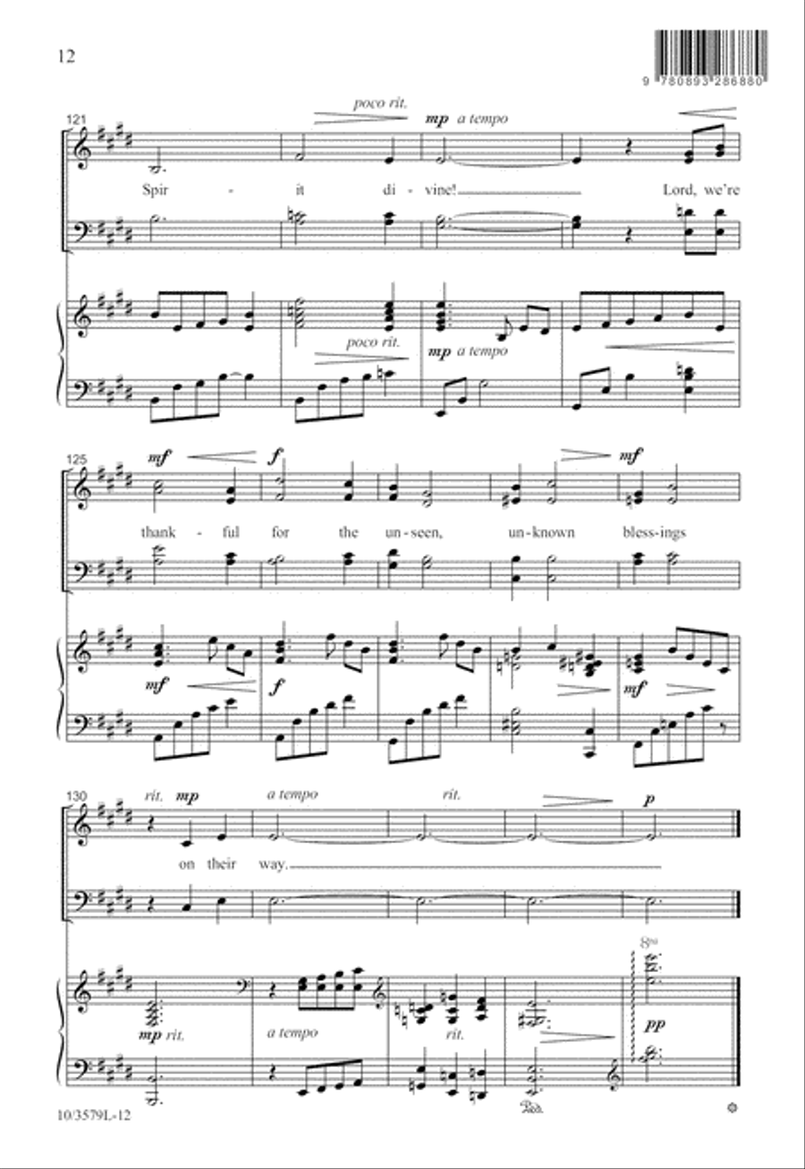 Unseen Blessings Unseen Blessings 4-Part scores gallery preview page 13