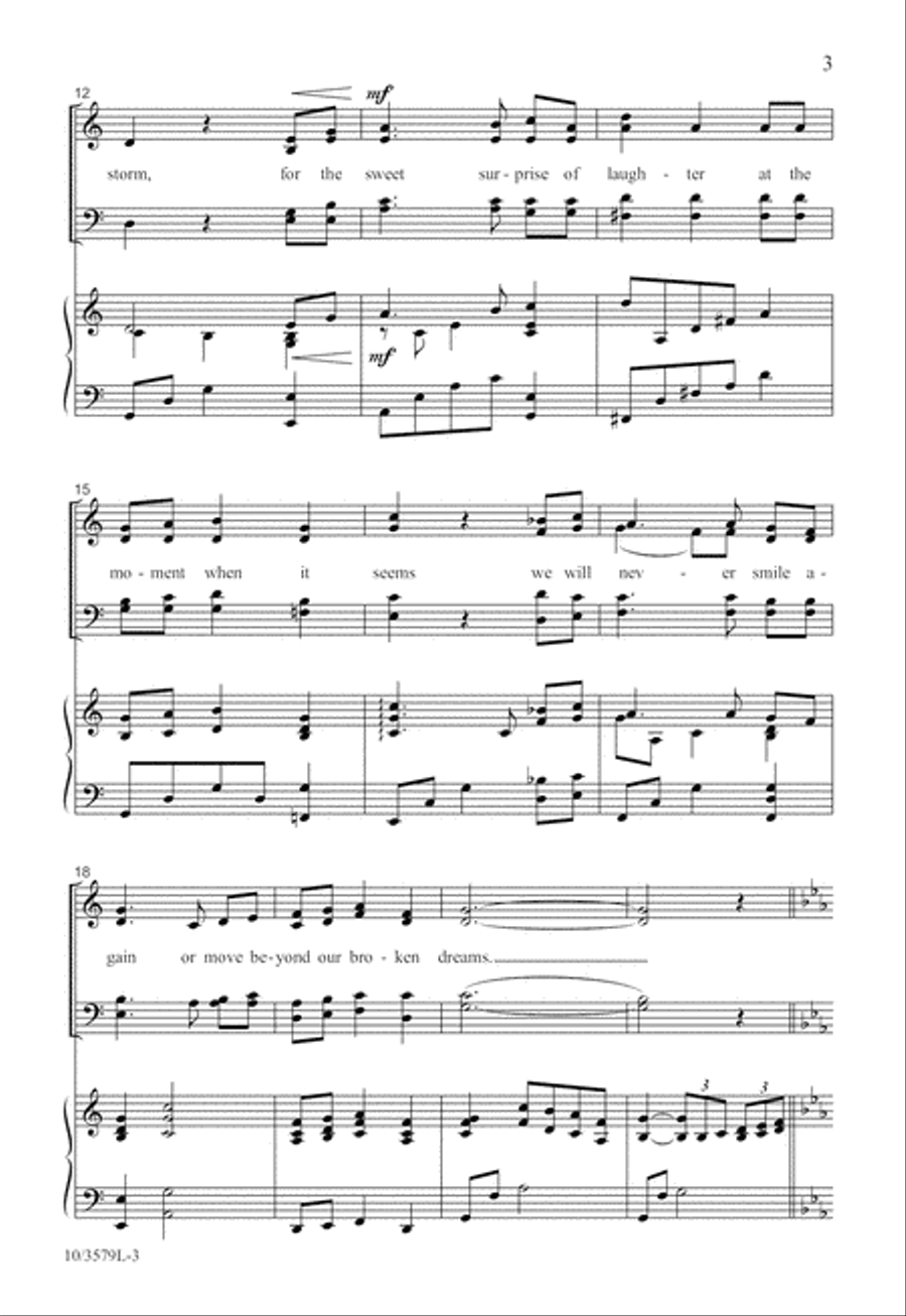 Unseen Blessings Unseen Blessings 4-Part scores gallery preview page 4