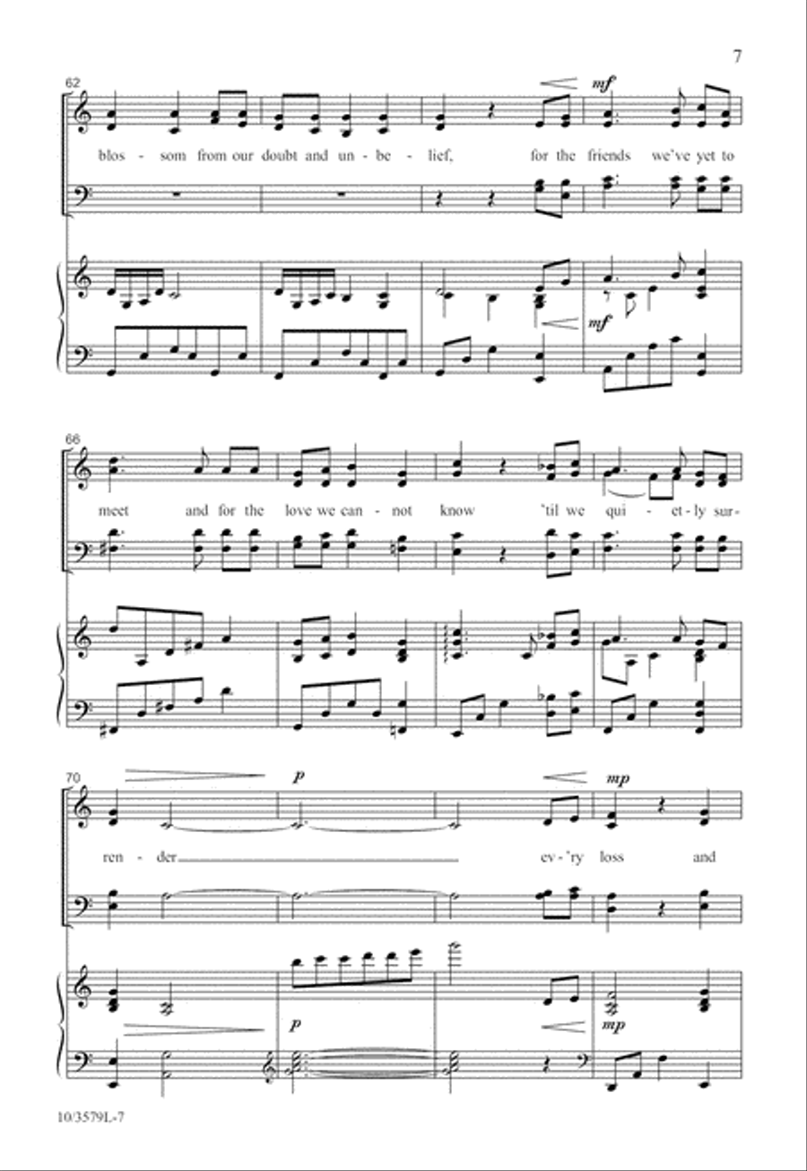 Unseen Blessings Unseen Blessings 4-Part scores gallery preview page 8