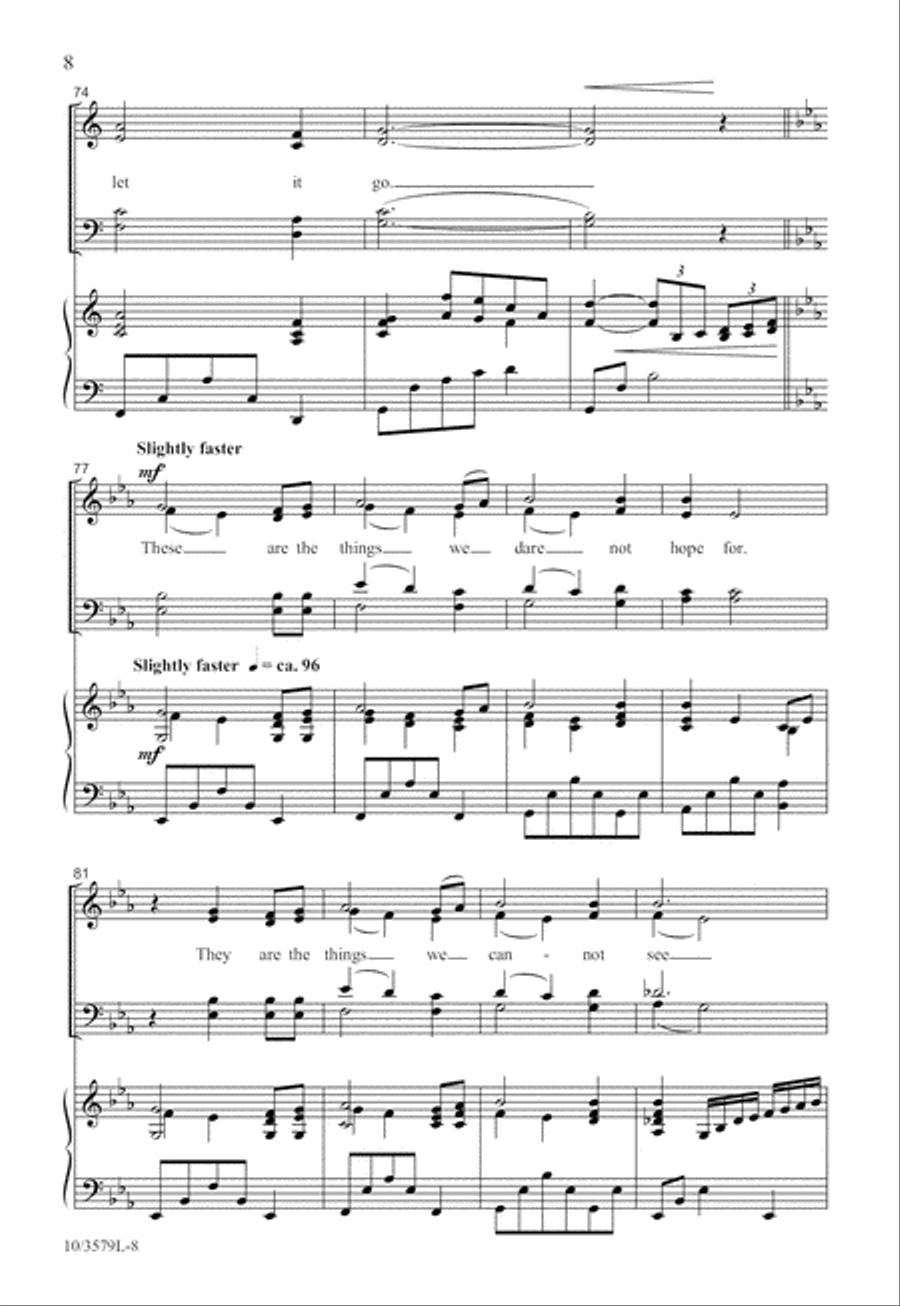 Unseen Blessings Unseen Blessings 4-Part scores gallery preview page 9