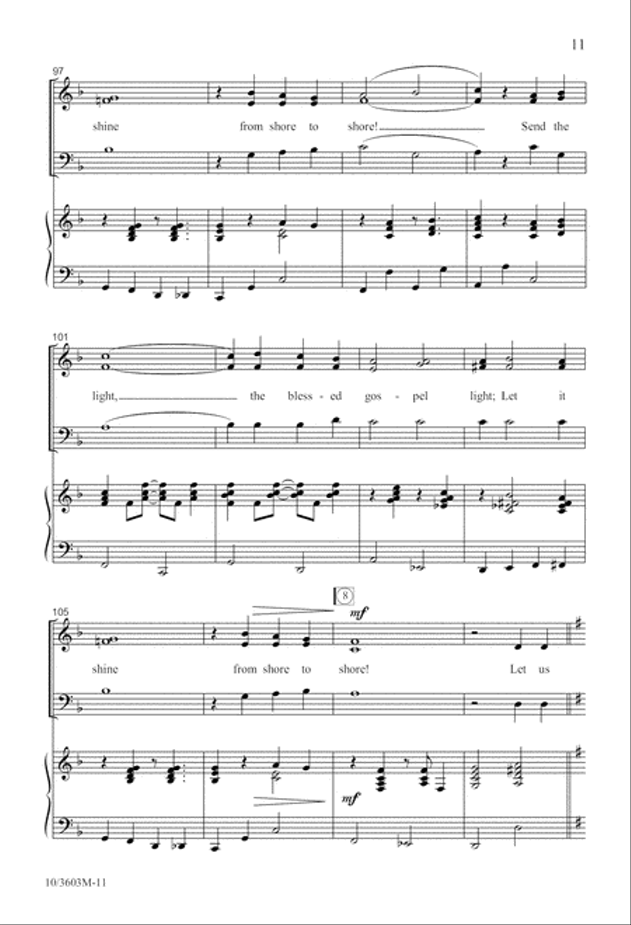 Send the Light Send the Light 3-Part scores gallery preview page 12