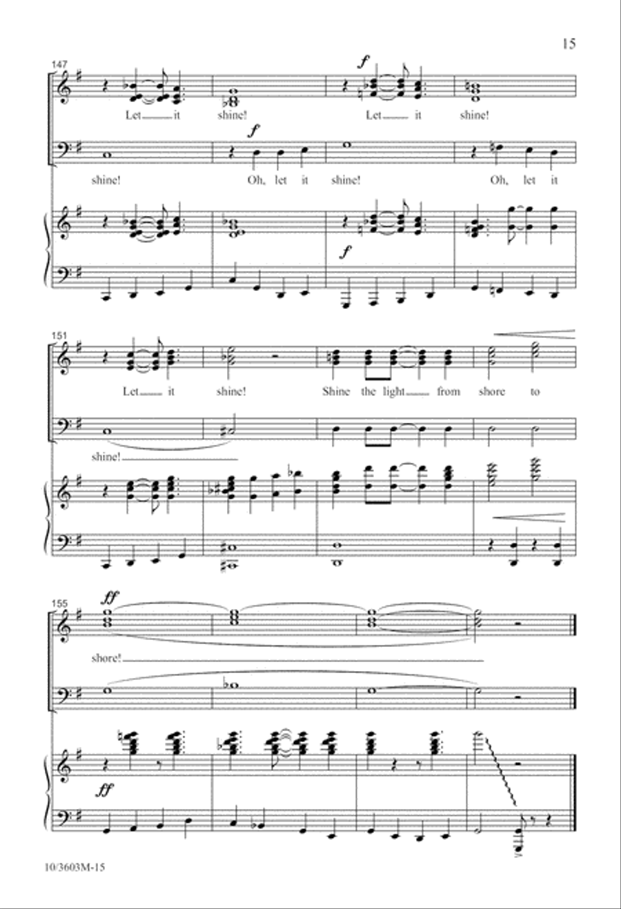 Send the Light Send the Light 3-Part scores gallery preview page 16
