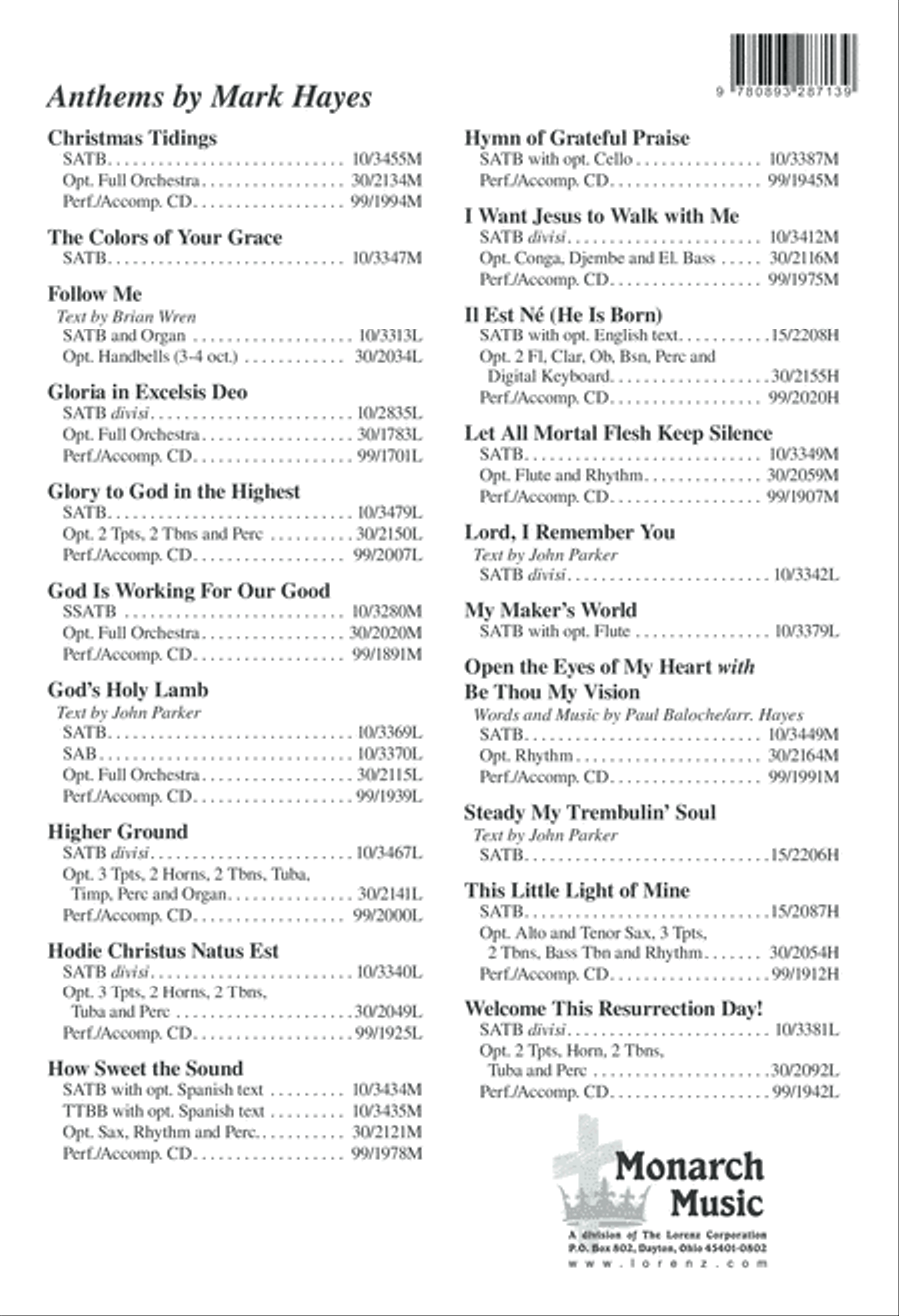 Send the Light Send the Light 3-Part scores gallery preview page 17
