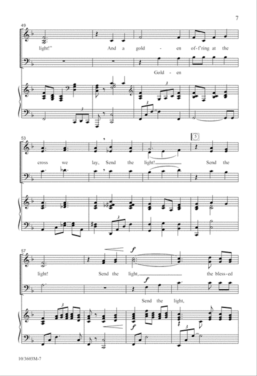 Send the Light Send the Light 3-Part scores gallery preview page 8