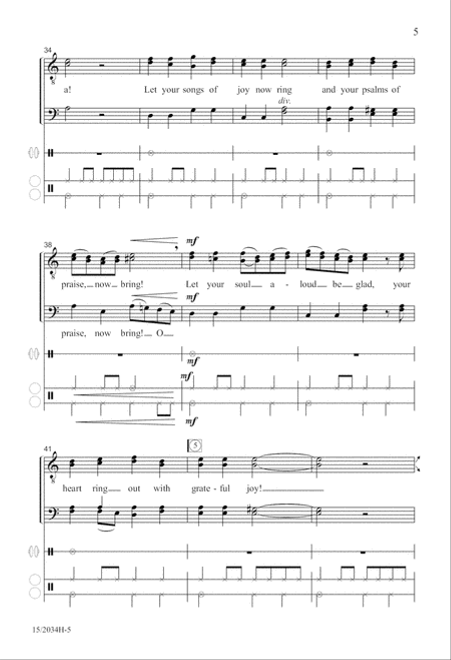 Processional Alleluia Processional Alleluia TTB scores gallery preview page 6