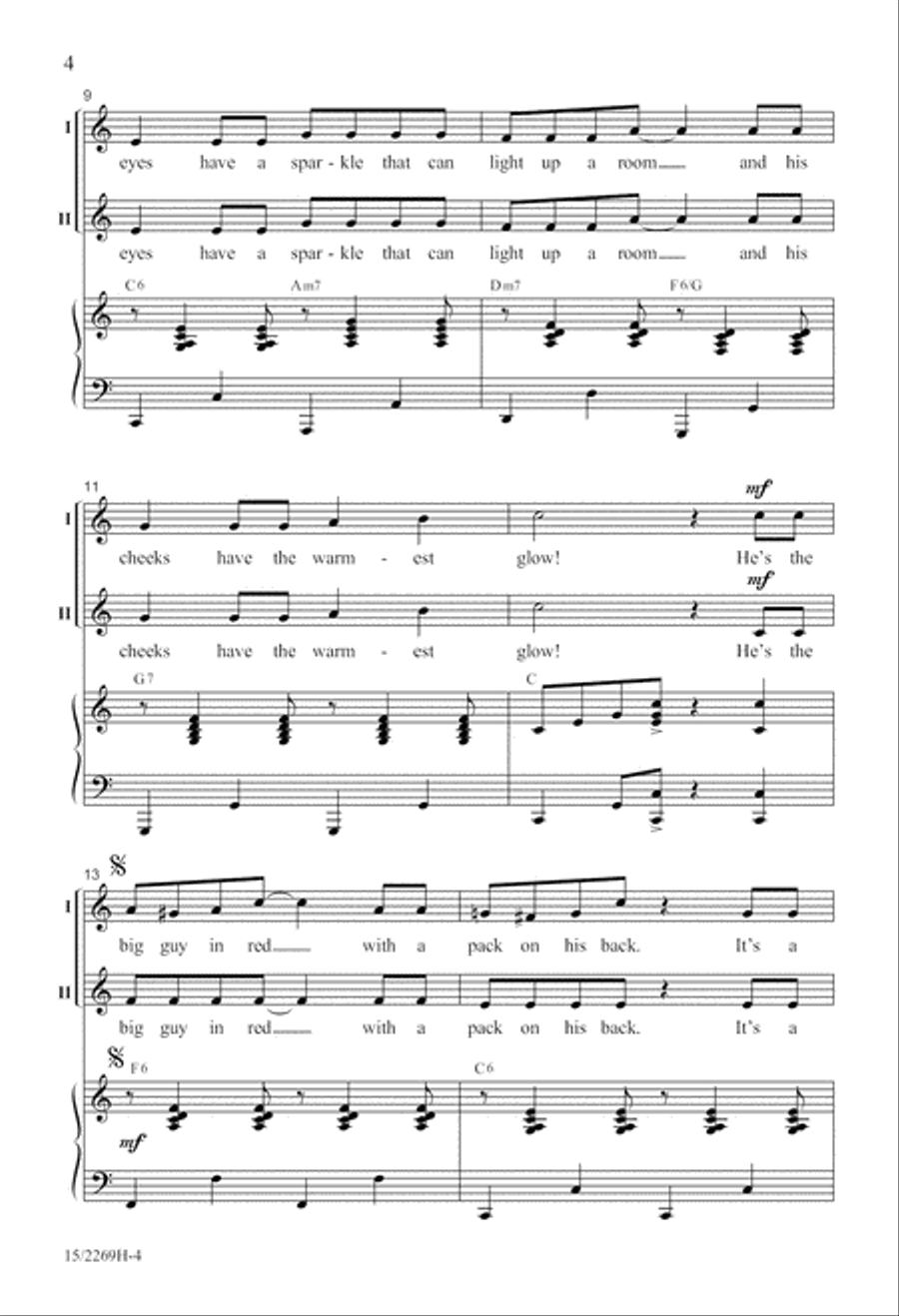 The Big Guy in Red The Big Guy in Red 2-Part scores gallery preview page 5