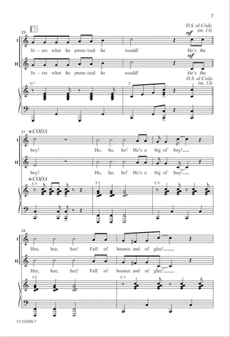 The Big Guy in Red The Big Guy in Red 2-Part scores gallery preview page 8